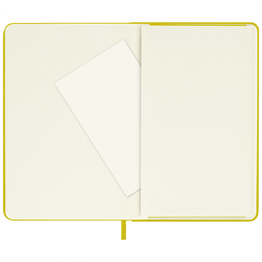 Notebook Extra Large 19x25 Silk Hay Yellow Ruled Hard Cover Moleskine