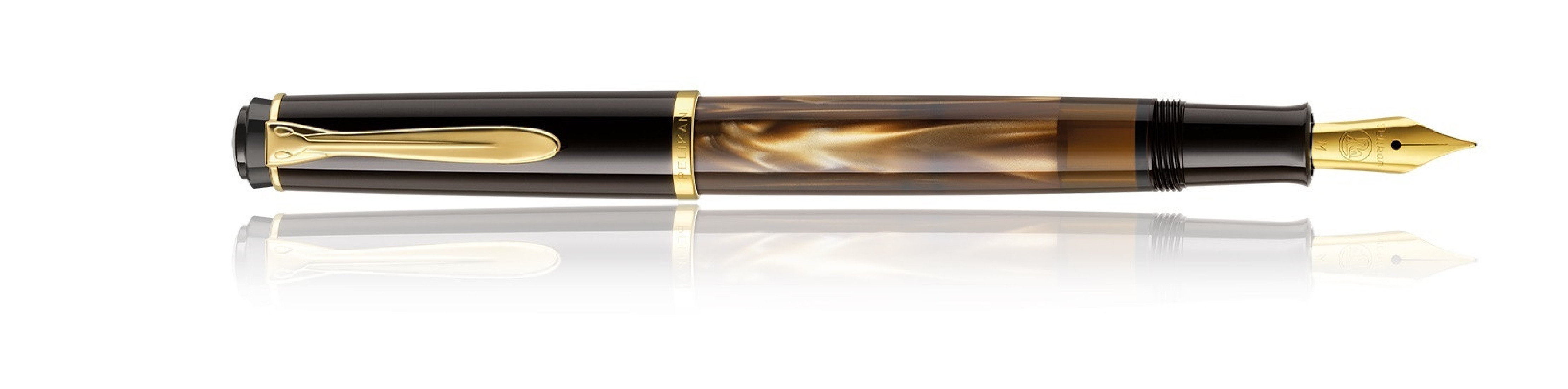 Pelikan Classic M200 Brown Marbled  Fountain Pen Extra Fine nib