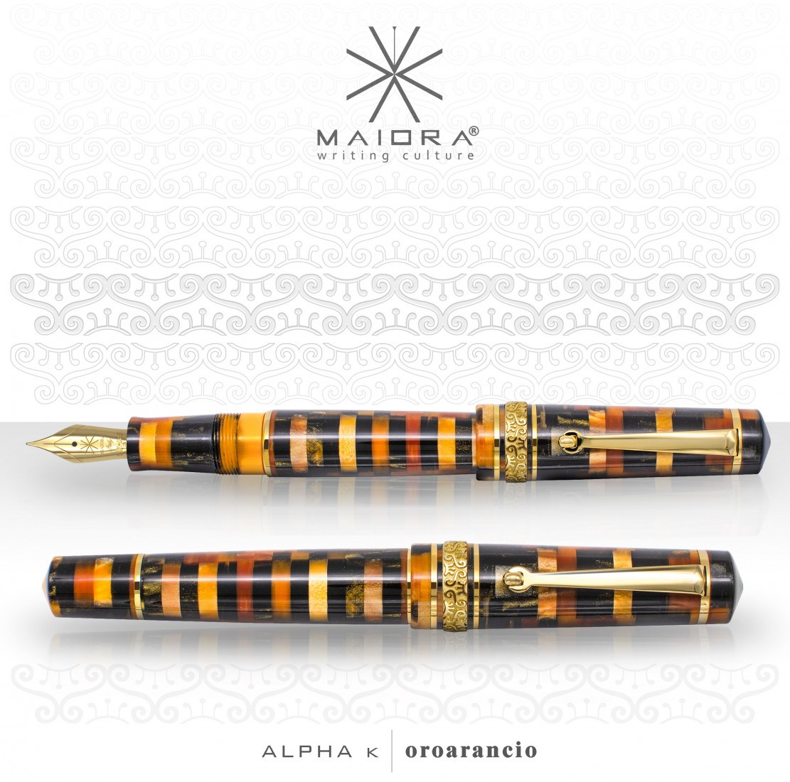 Maiora Alpha Oroarancio limited edition fountain pen