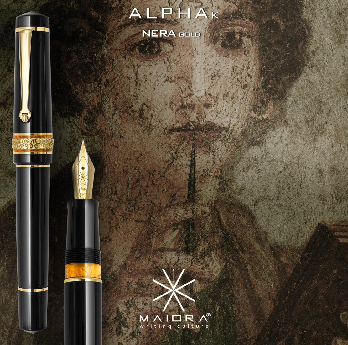 Maiora Alpha K Nera limited edition fountain pen