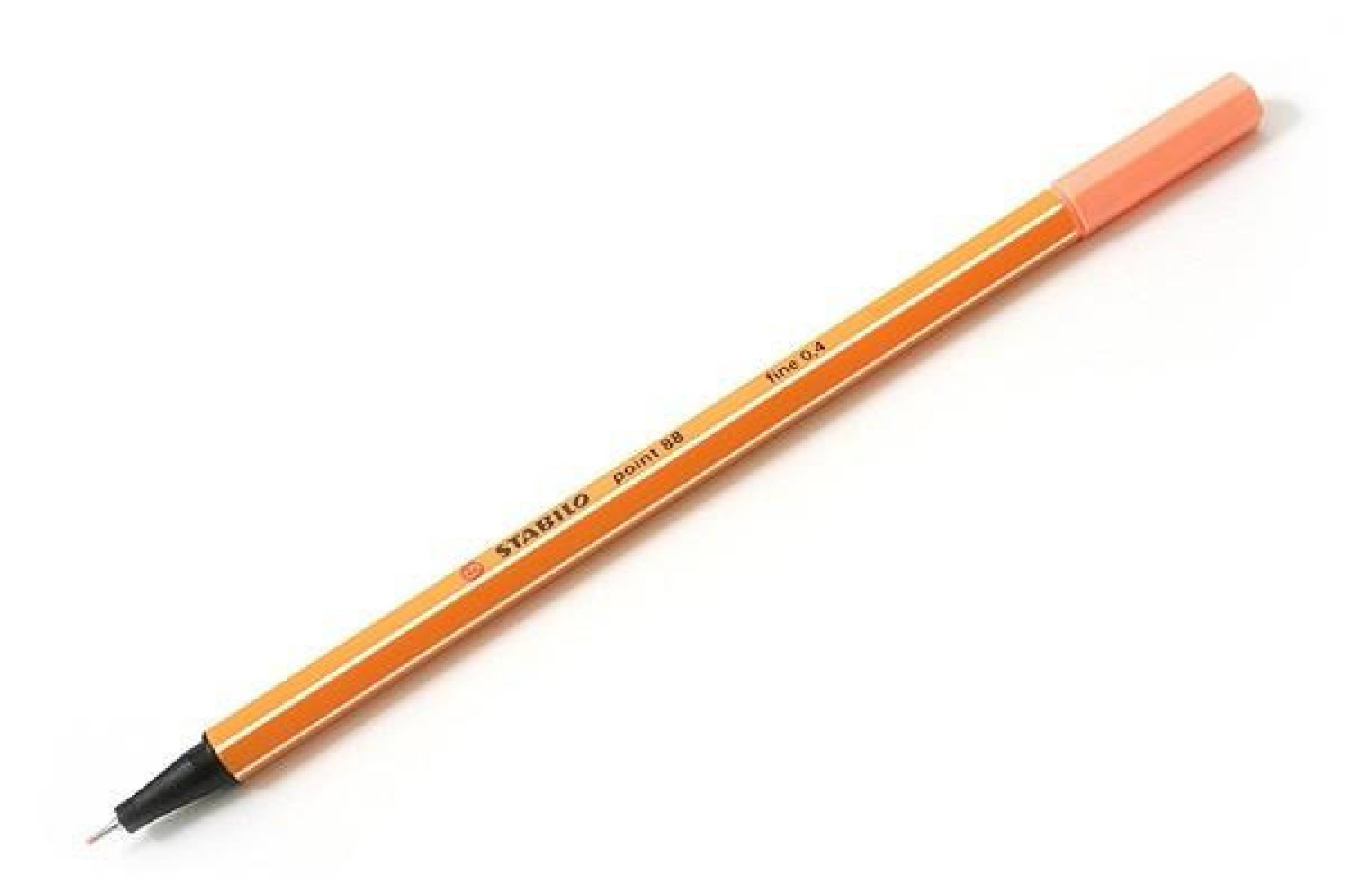 Μαρκαδόρος Fineliner Ρoint Apricot Orange 88/26 Stabilo