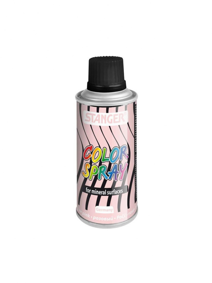 Χρώμα σε spray 150ml Ροζέ Stanger