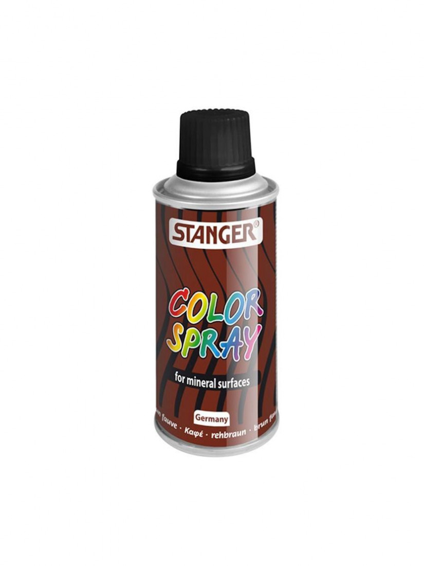 Χρώμα σε spray 150ml Καφέ Stanger