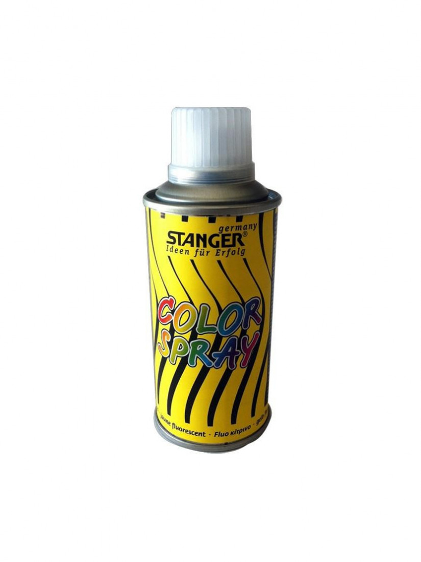 Χρώμα σε spray 150ml Fluo Κίτρινο Stanger