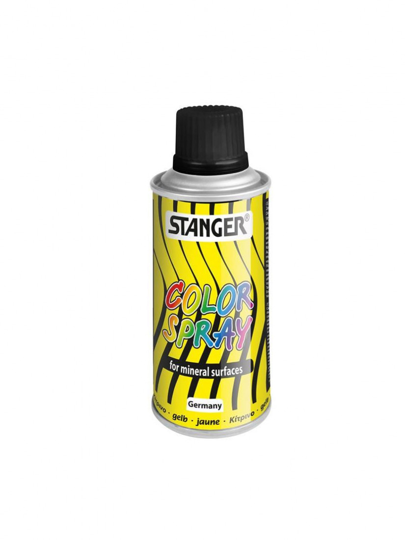 Χρώμα σε spray 150ml Κίτρινο Stanger
