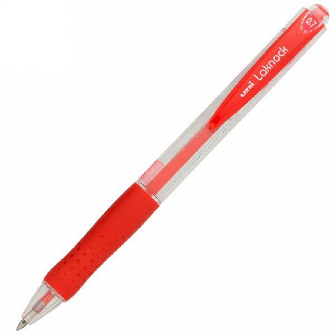 Στυλό Διαρκείας Laknock 0.7mm. Red SN-100 Uni