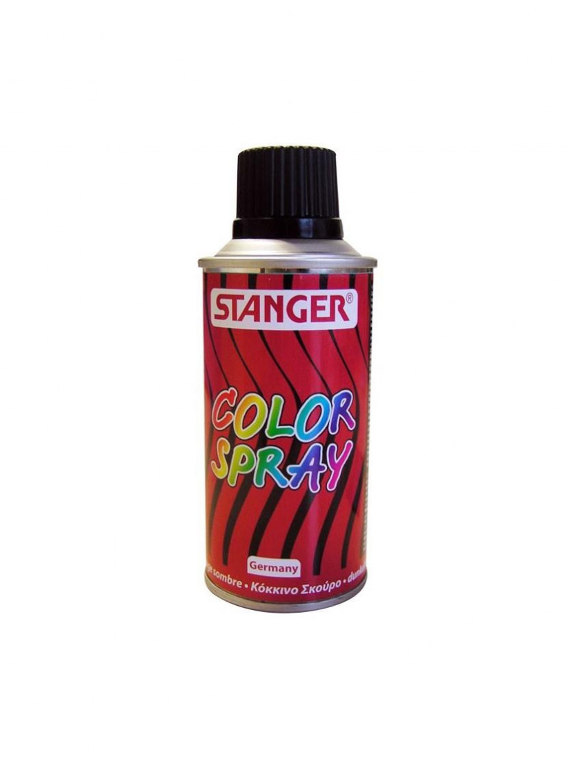 Χρώμα σε spray 150ml κόκκινο σκούρο Stanger