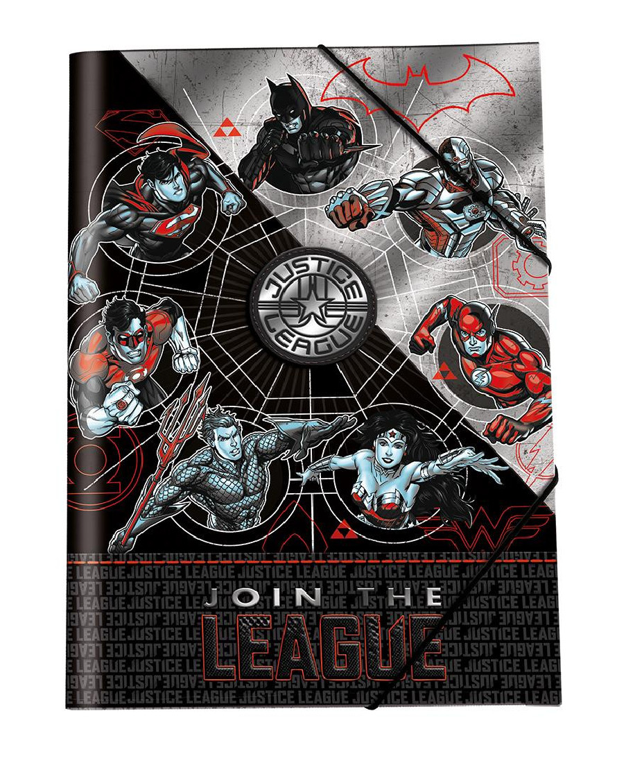 Ντοσιέ με λάστιχο Justice League 19560 Graffiti