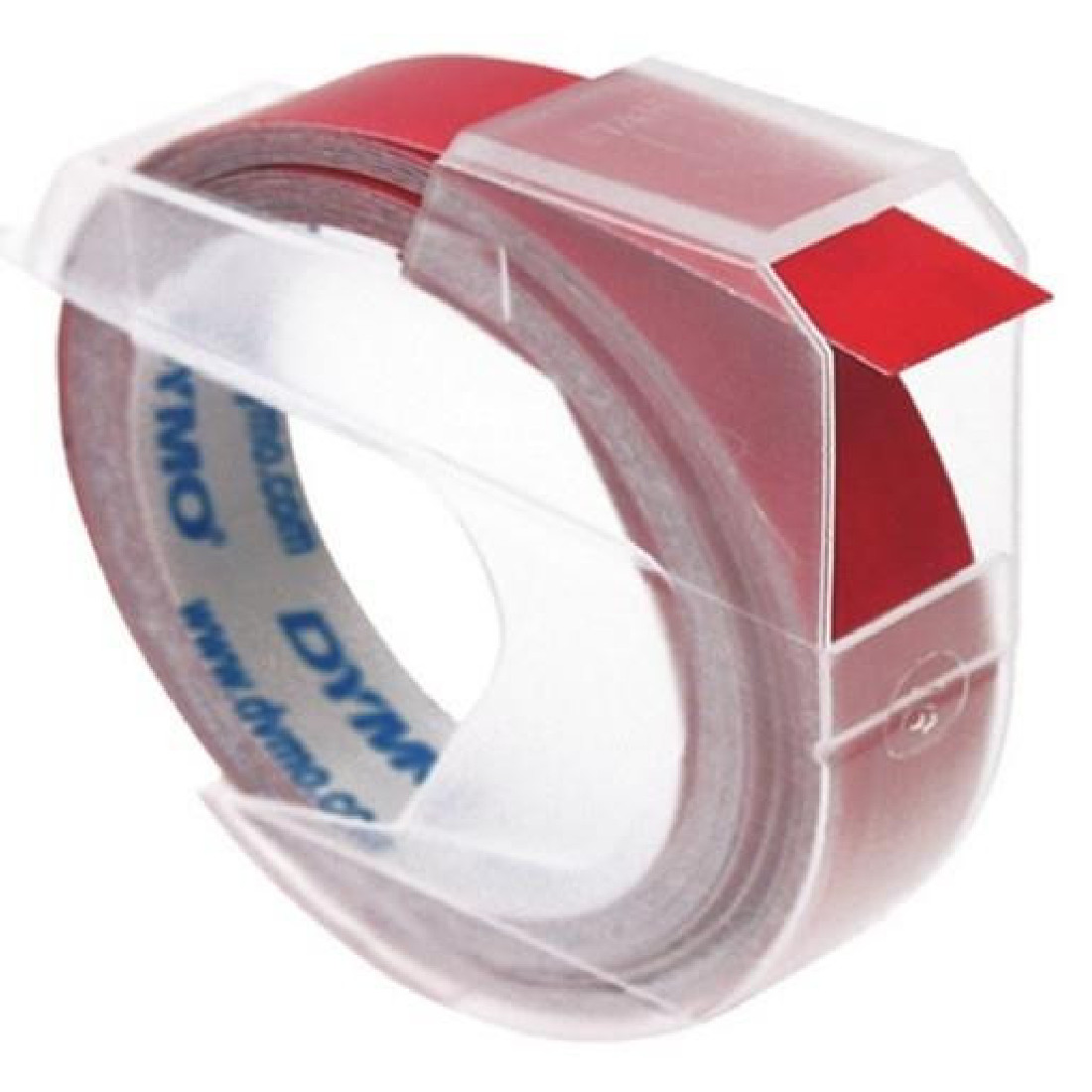 Dymo 0898150 Εmbossing Tape 9mmx3m Red
