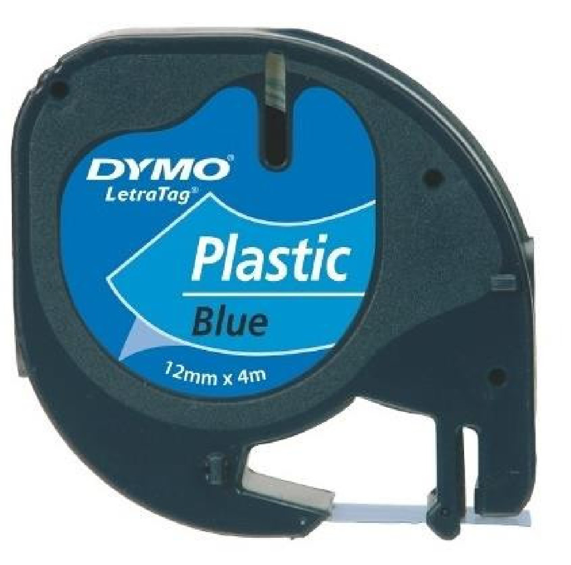 Dymo 91205 Letra Tag Tape 12mmx4m Polyester Blue