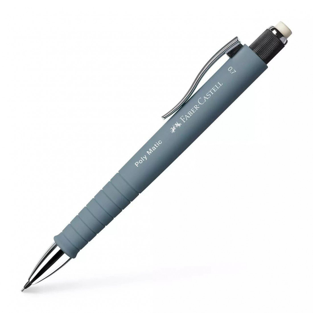 MECHANICAL PENCIL POLY MATIC GREY  0,7MM FABER-CASTELL