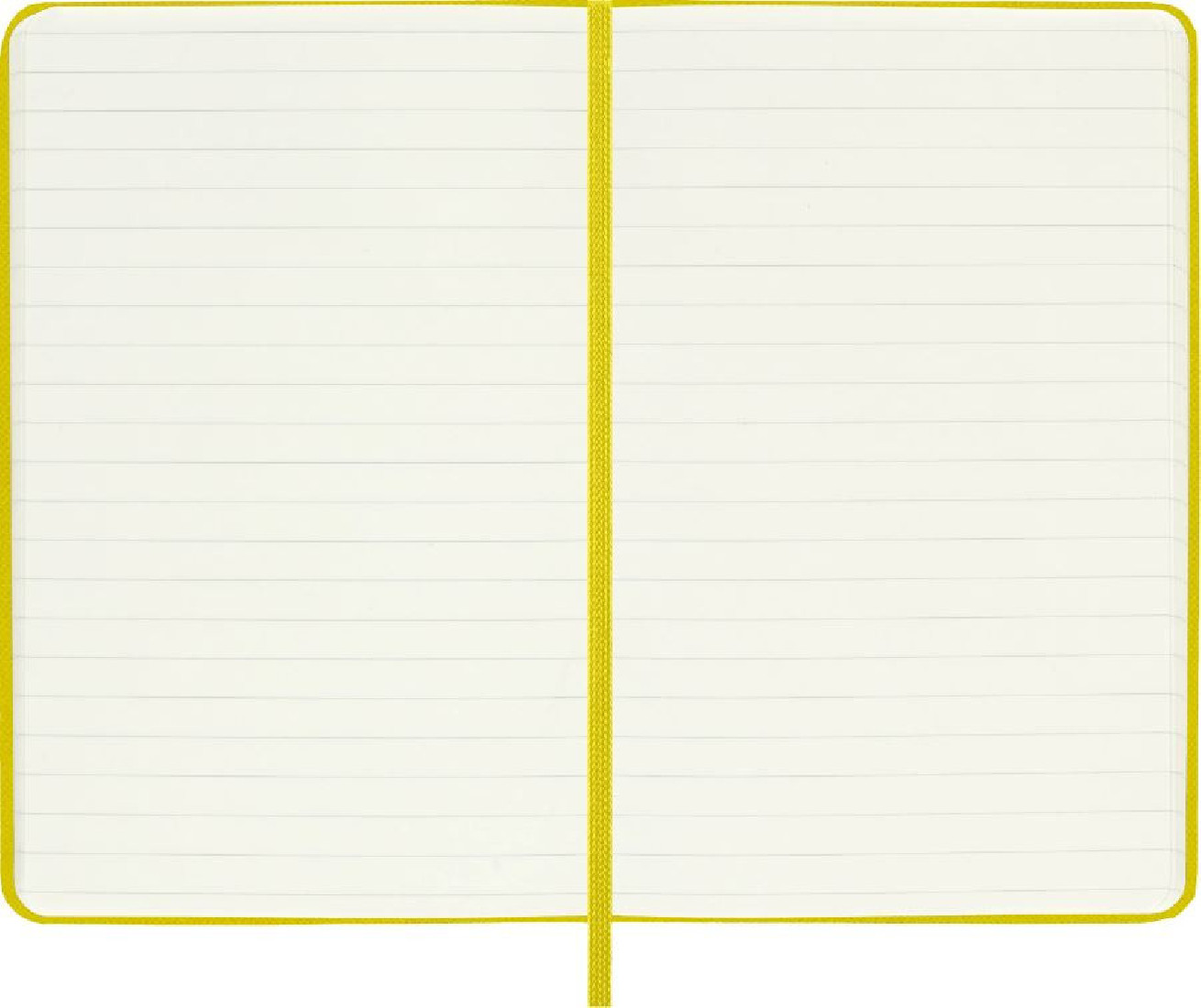 Notebook Pocket 9x14 Silk Hay Yellow Ruled Hard Cover Moleskine