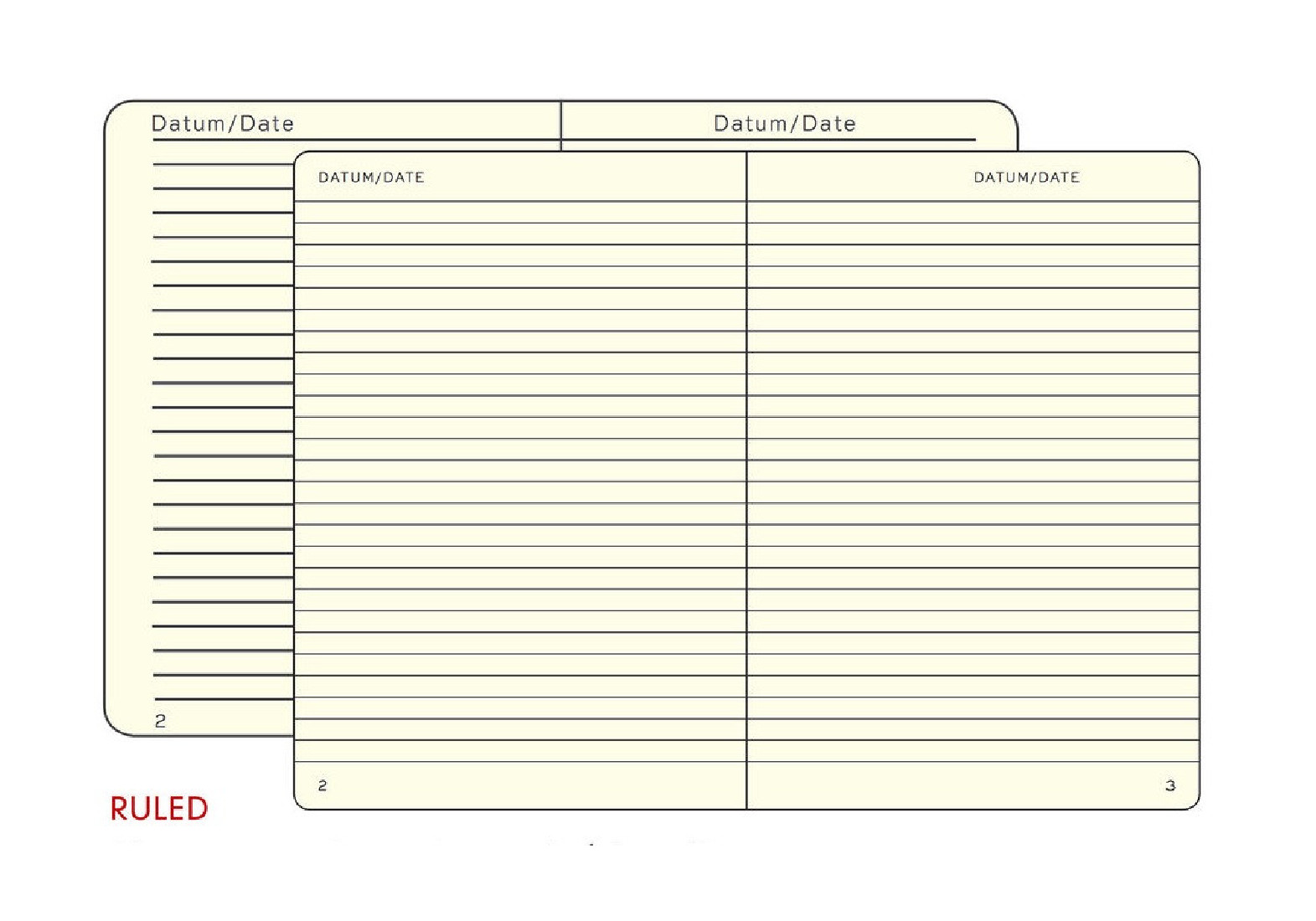 Leuchtturm 1917 Notebook B5, Powder, Ruled Soft Cover