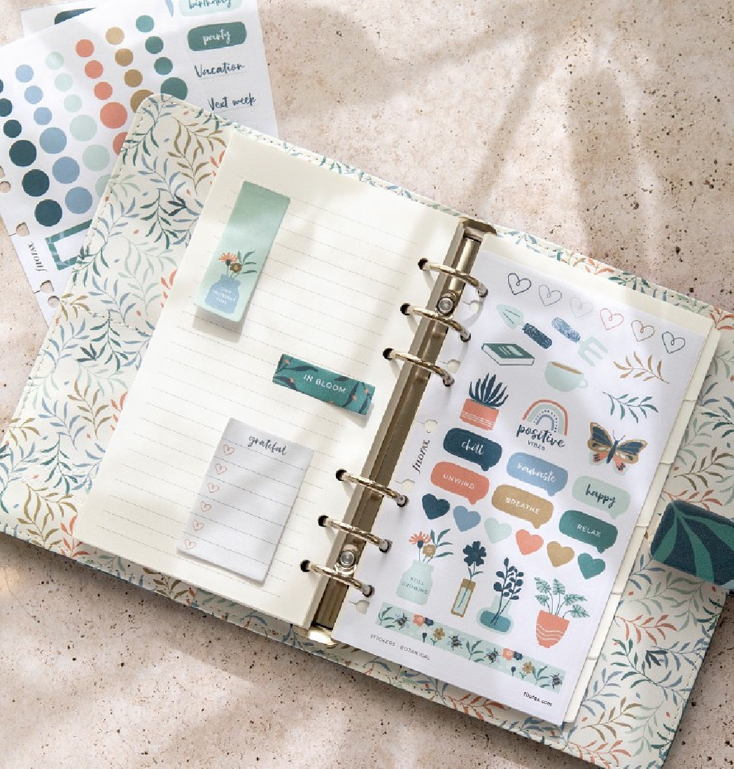 Botanical Stickers 132815  Filofax