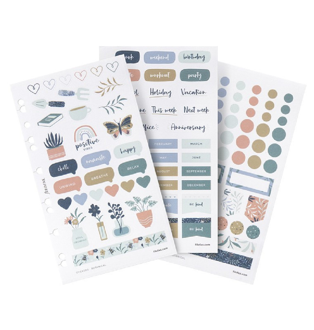 Botanical Stickers 132815  Filofax