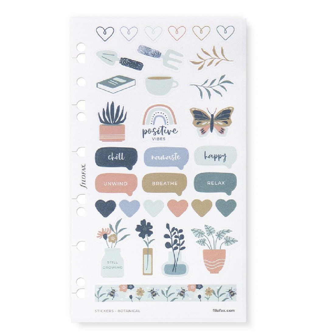 Botanical Stickers 132815  Filofax