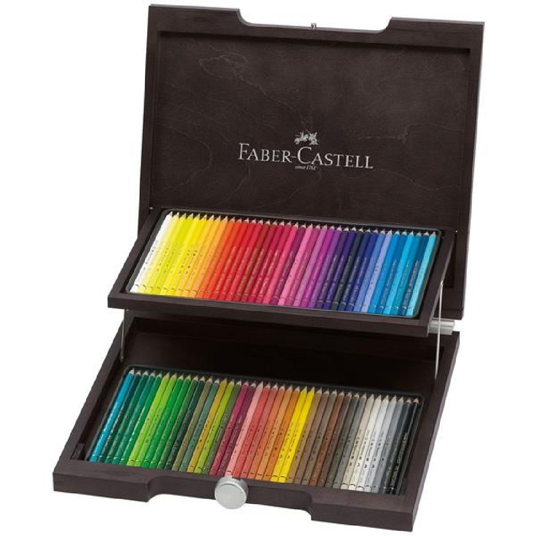 Faber Castell 110072 Colour Pencil Polychromos wood case of 72