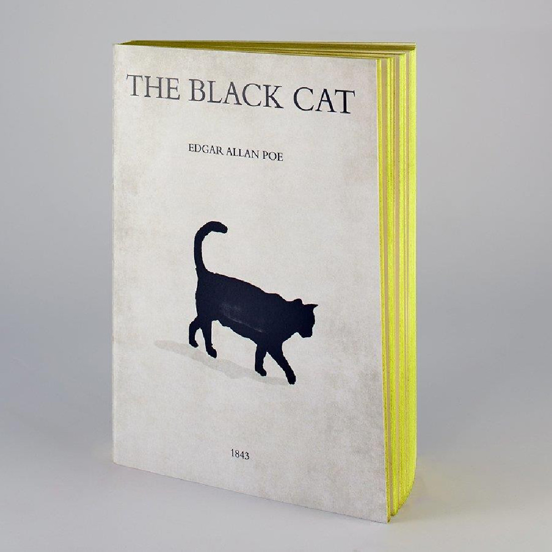 ANTIQUE NOTEBOOK The Black Cat LIBRI MUTI