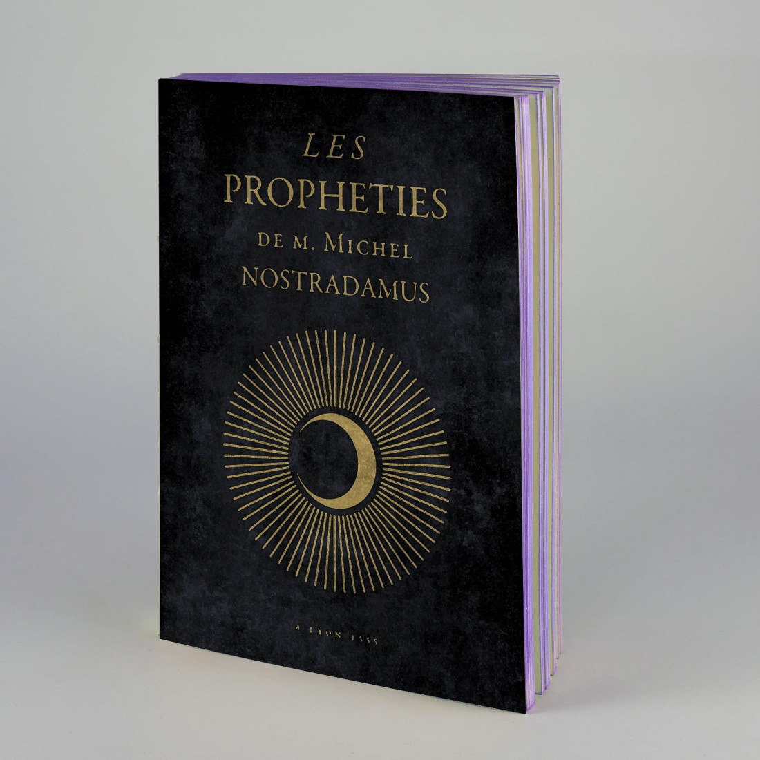 ANTIQUE NOTEBOOK Les prophéties de Nostradamus LIBRI MUTI