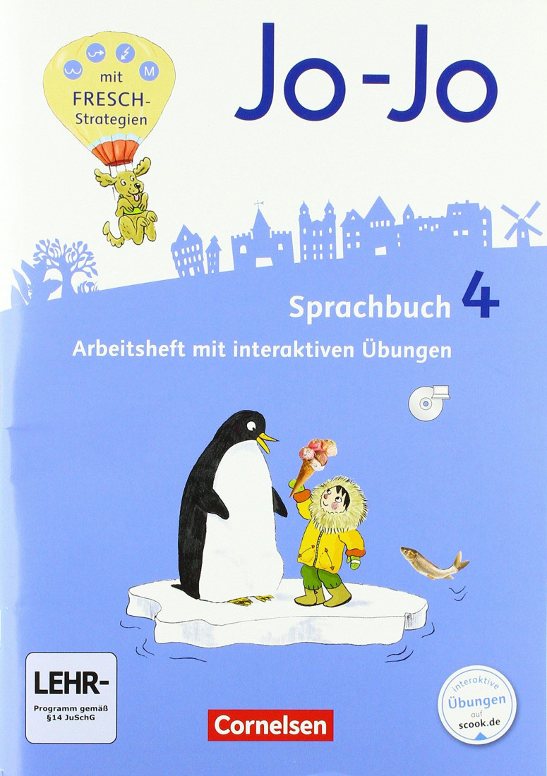 Jo-Jo Sprachbuch - Allgemeine Ausgabe - Neubearbeitung 2016 - 4 Arbeitsheft - Mit interaktiven Ubungen online und auf CD-ROM