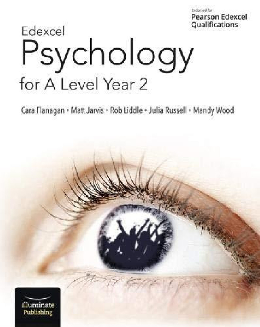 EDEXCEL PSYCHOLOGY FOR A LEVEL YEAR 2: STUDENT BOOK