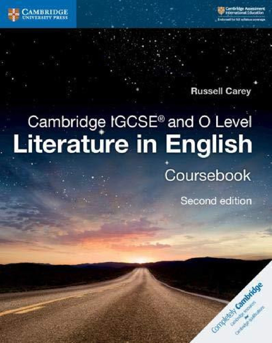 CAMBRIDGE IGCSE AND O LEVEL LITERATURE IN ENGLISH COURSEBOOK 2ND ED