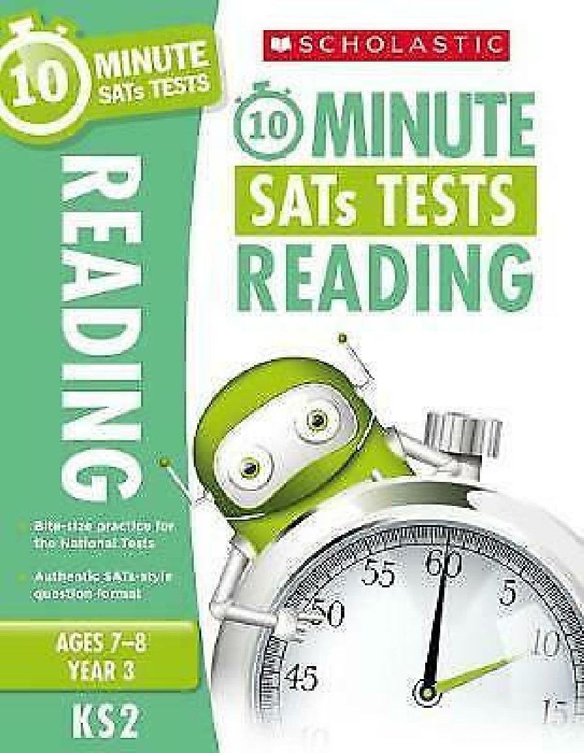 READING COMPREHENSION YEAR 3 SATS TEST 7-8 AGES
