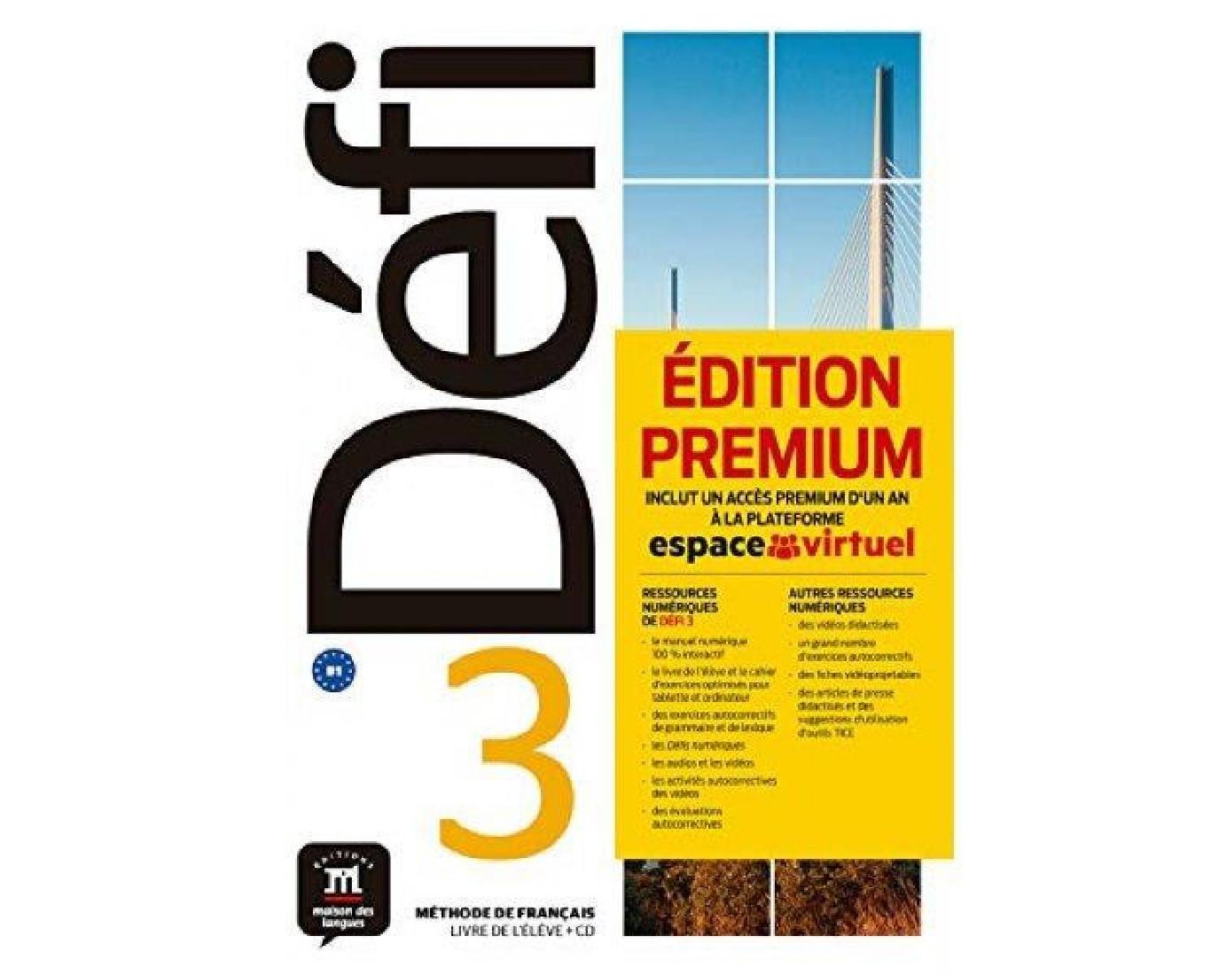 DEFI 3 METHODE (+ AUDIO CD) EDITION PREMIUM