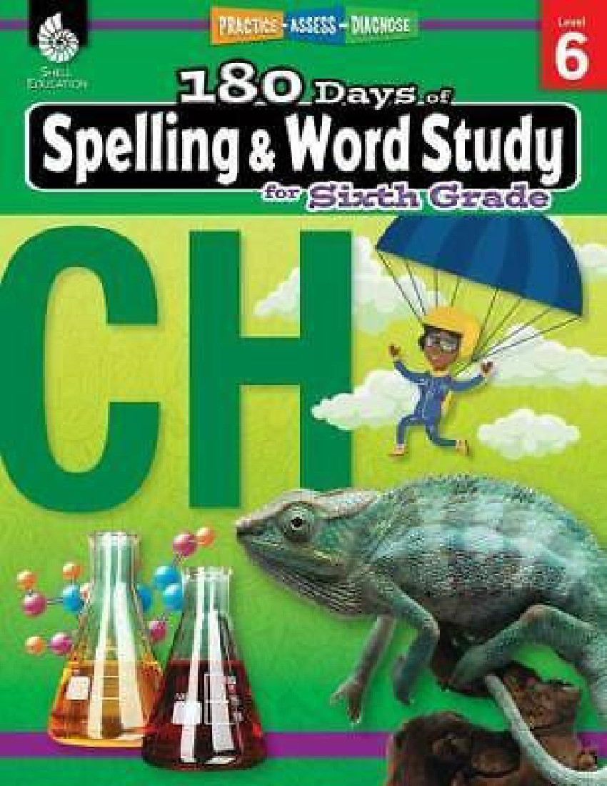 180 DAYS OF SPELLING AND WORD STUDY LEVEL 6