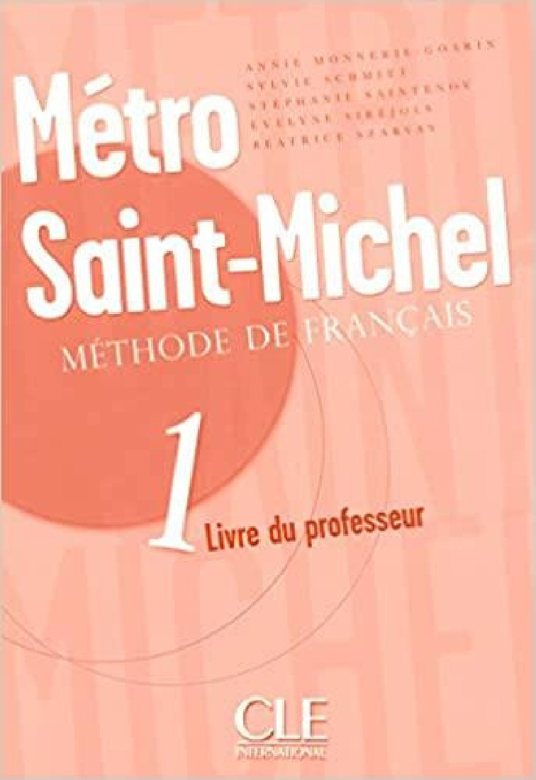 METRO SAINT-MICHEL 1 PROFESSEUR