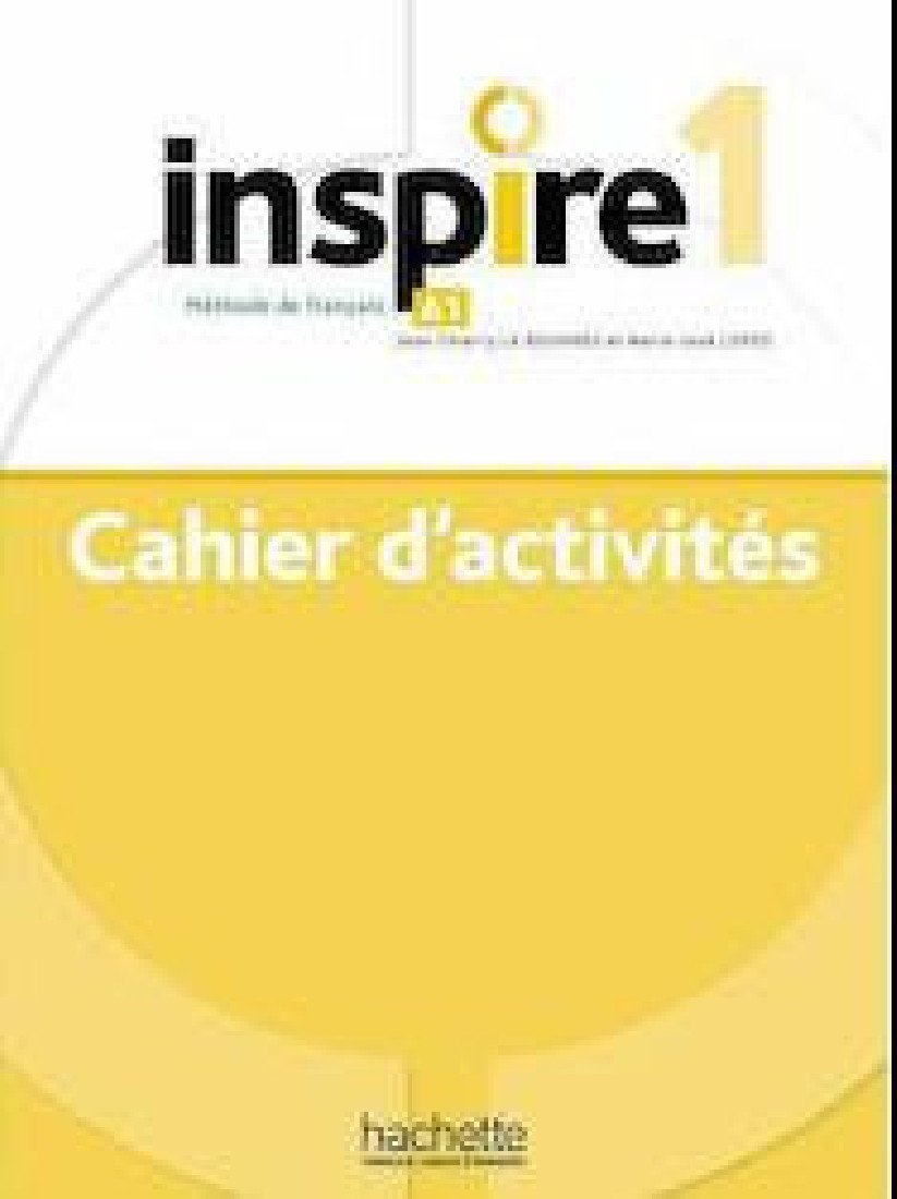 INSPIRE 1 CAHIER ( + MP3 Pack)