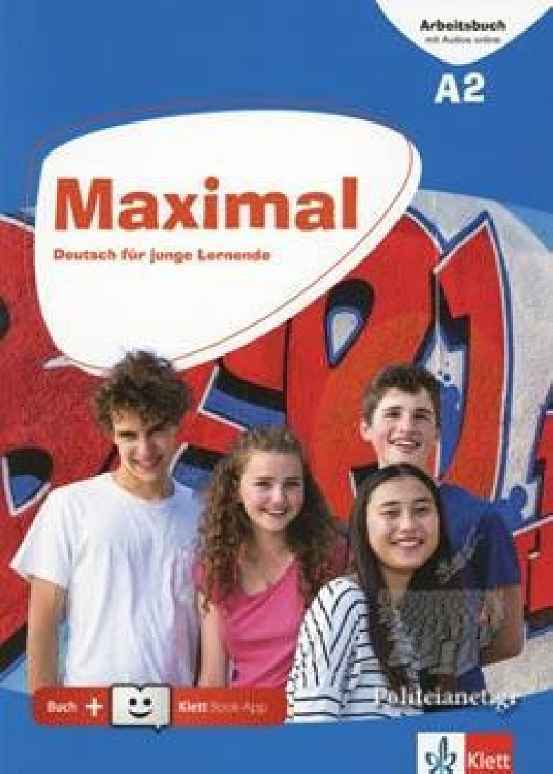 MAXIMAL A2 ARBEITSBUCH (+AUDIO ON LINE +KLETT BOOK APP)