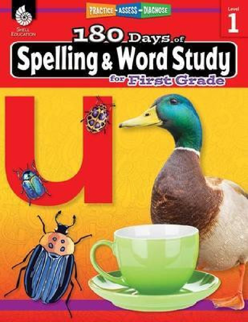 180 DAYS OF SPELLING AND WORD STUDY LEVEL 1