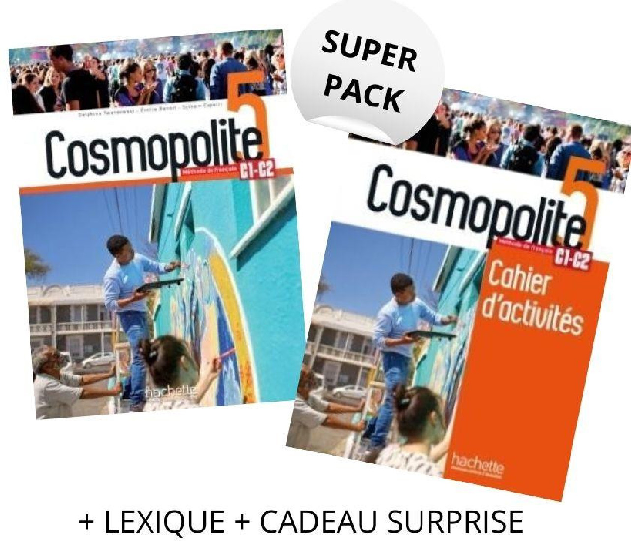 SUPER PACK COSMOPOLITE 5 (LE + CA + LEXIQUE + CADEAU SURPRISE)