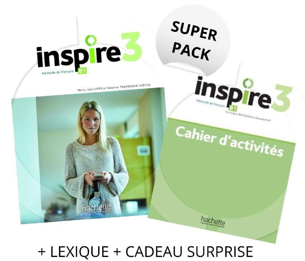 SUPER PACK INSPIRE 3 (LE + CA + LEXIQUE + CADEAU SURPRISE)