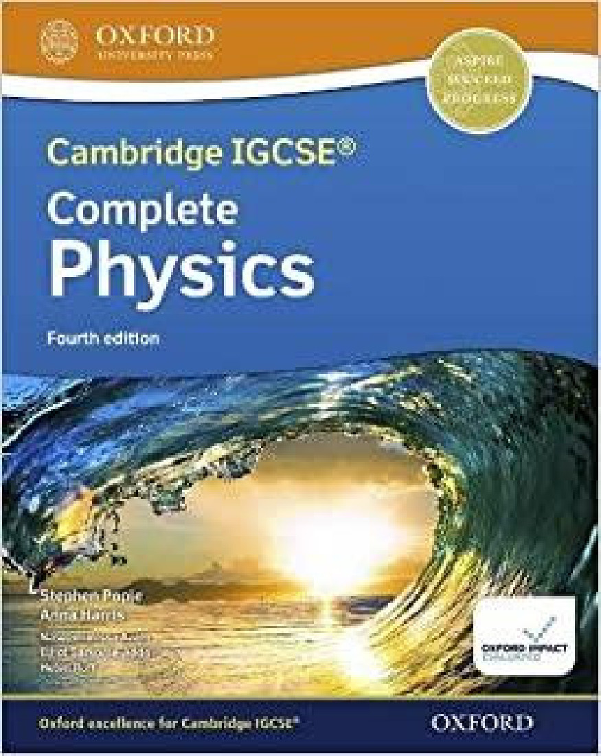 CAMBRIDGE IGCSERG & O LEVEL COMPLETE PHYSICS SB 4TH ED