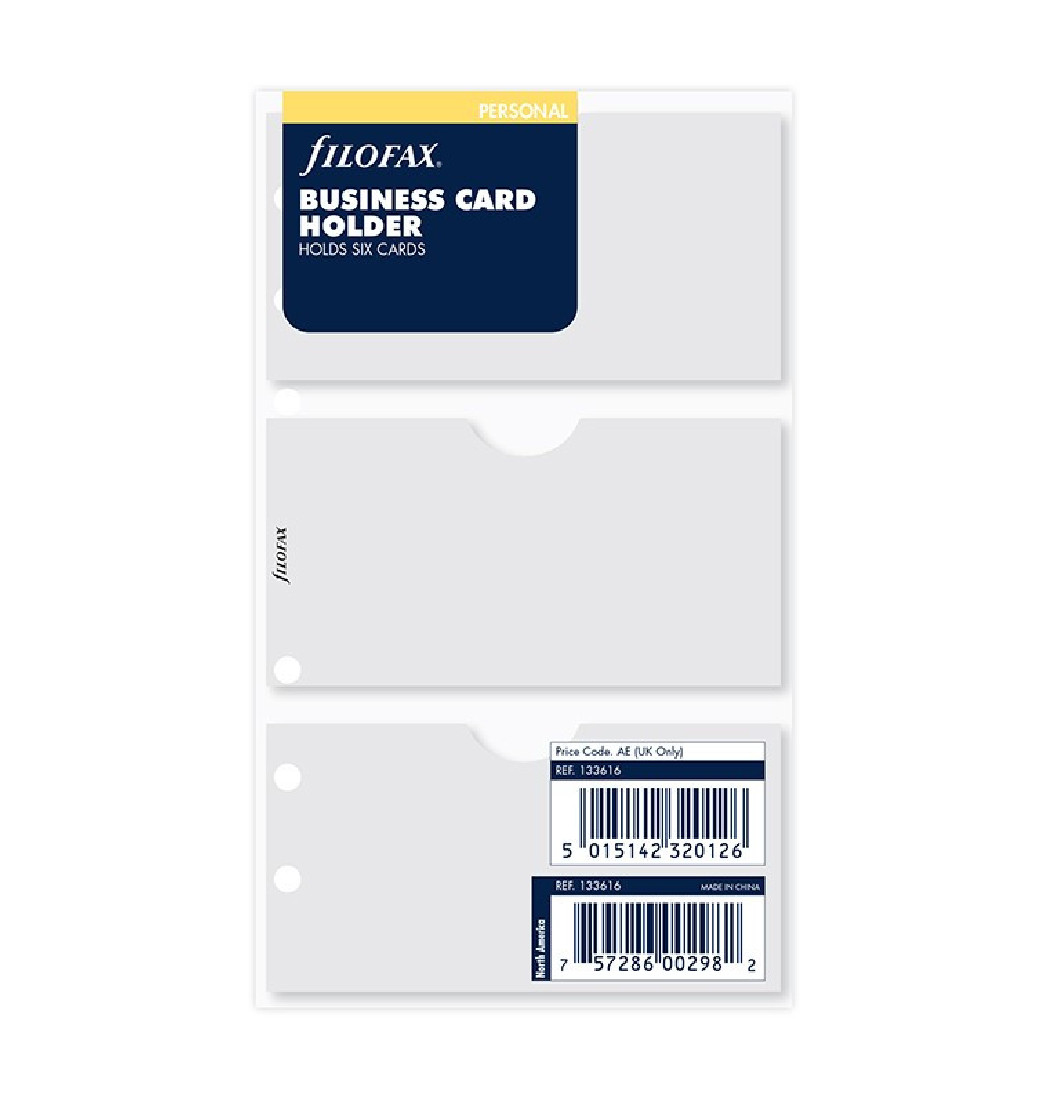 Fillofax Business Card Holder - Personal 133616 FX