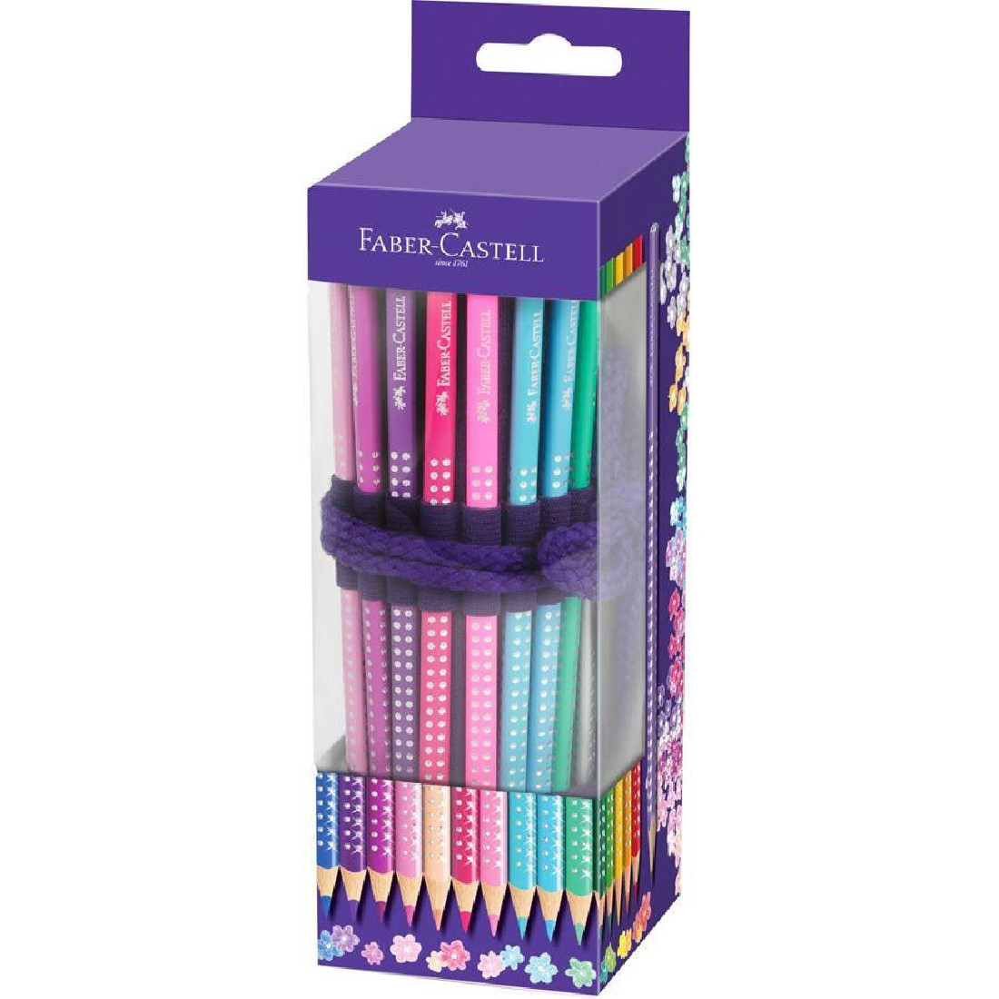 Faber Castell Sparkle colour pencil pencil roll, 20 colours 201738
