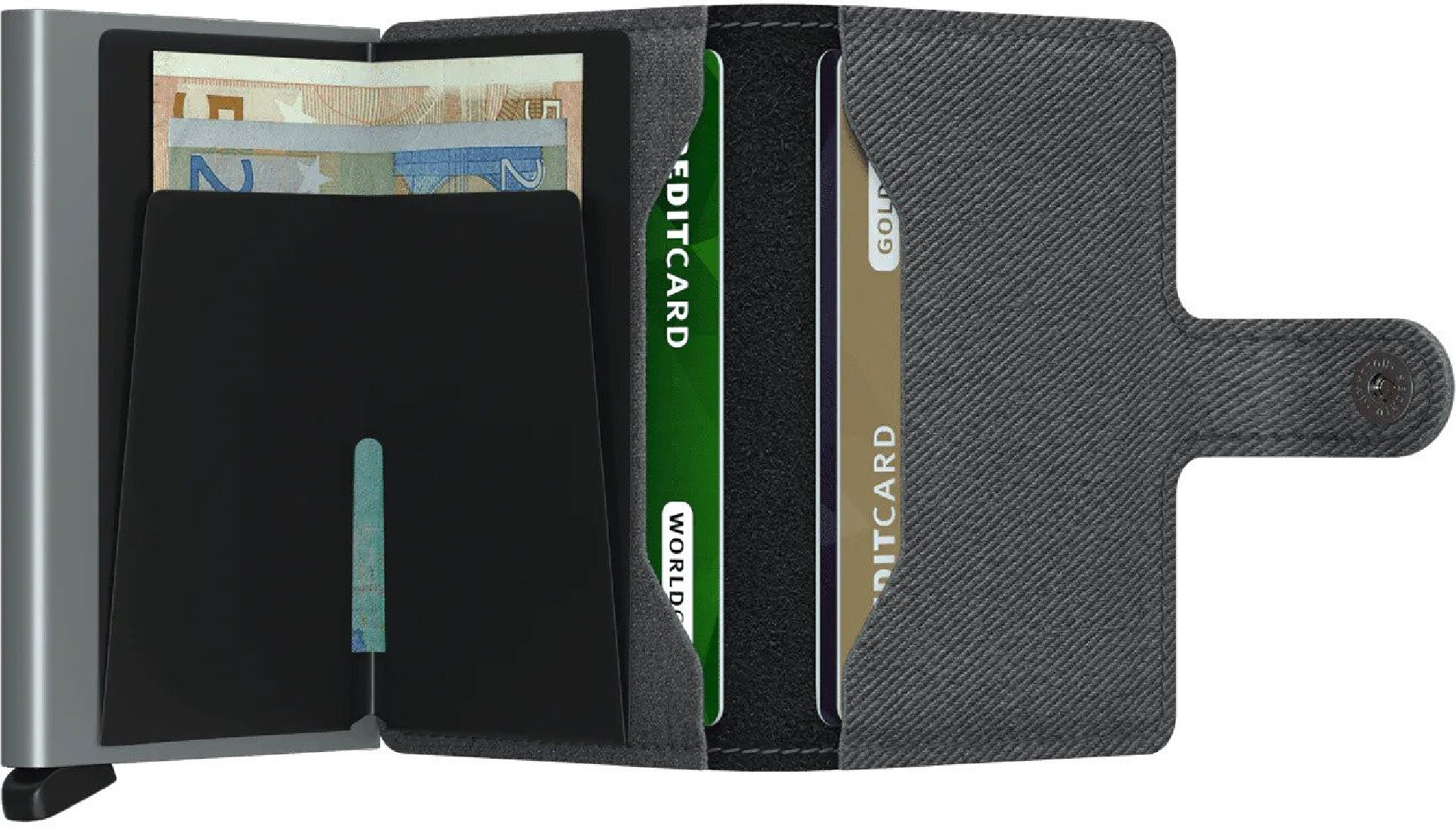 SECRID MINIWALLET MTw MINIWALLET TWIST GREY.