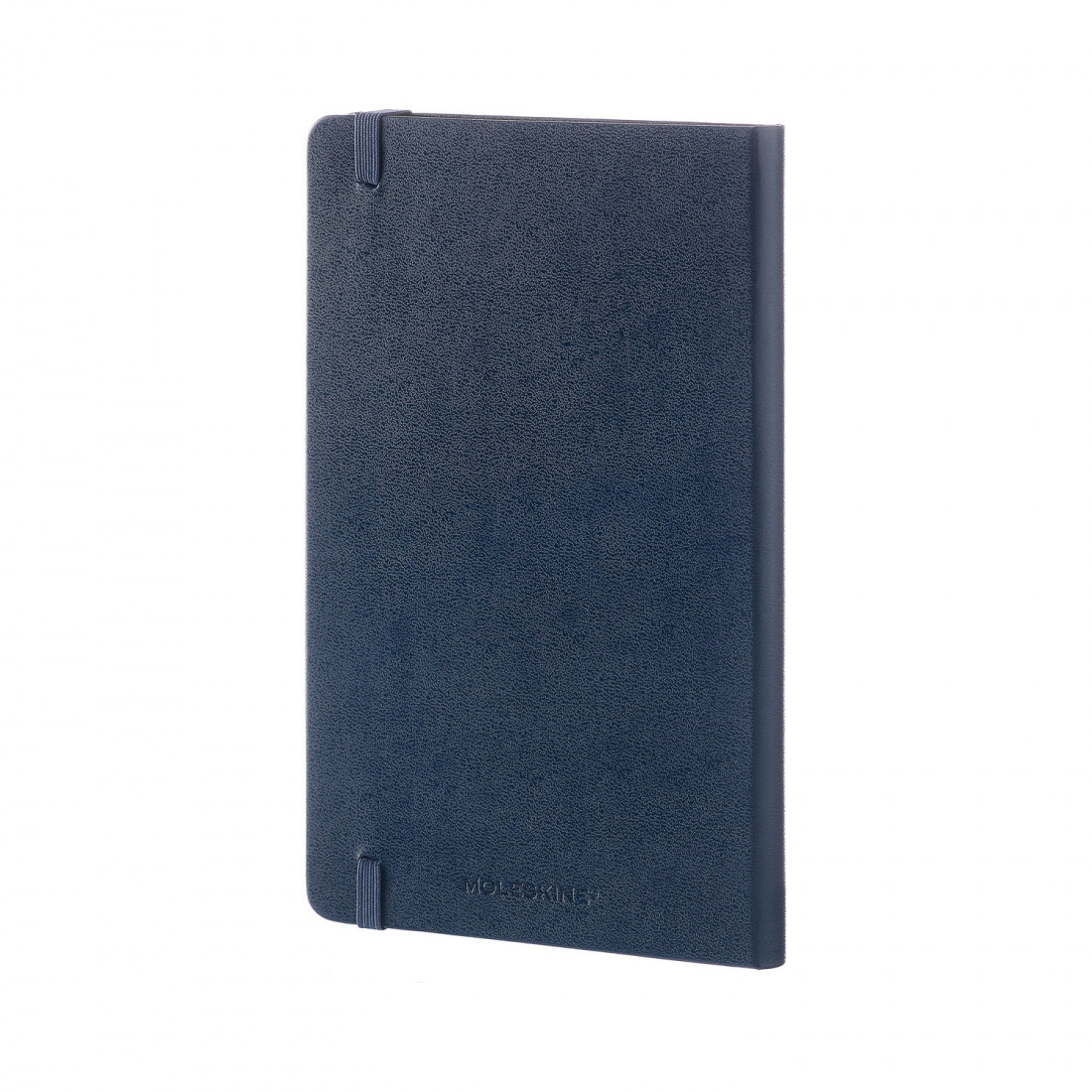 Moleskine Notebook Large  13x21 Plain Sapphire Blue Hard Cover