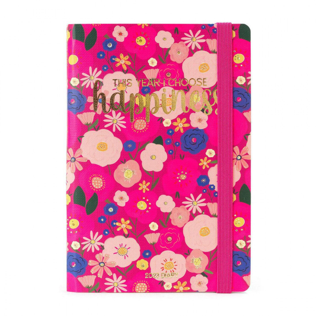 Legami 12-Month Weekly Diary Flowers Medium With Notebook 2023