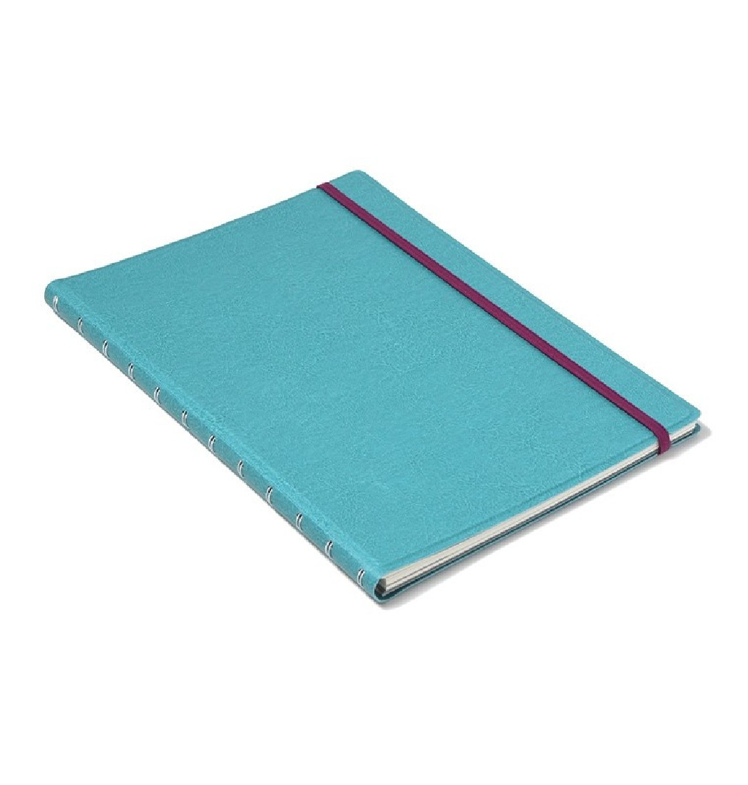Notebook Refillable Ruled A4 Neutrals Teal 179523 Filofax