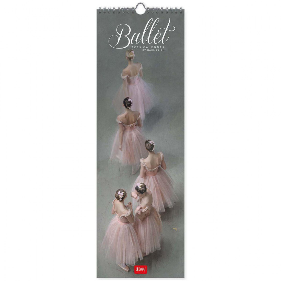 Legami Wall Calendar 2023 Ballet 16 x 49 cm
