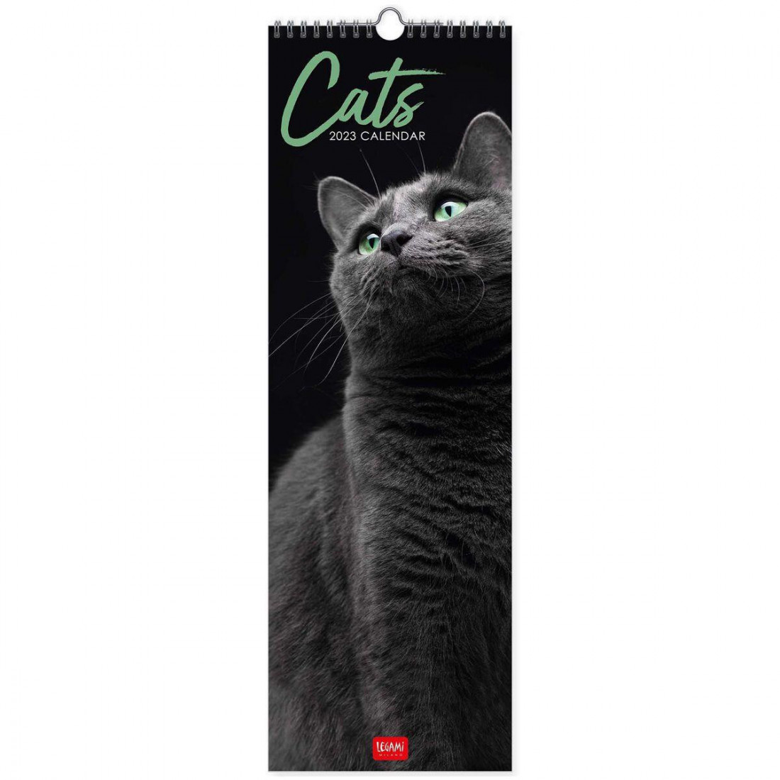 Legami Wall Calendar 2023 Cats 16 x 49 cm