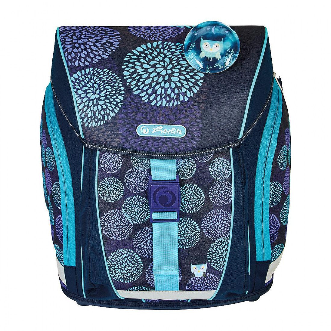Σακίδιο πλάτης Δημοτικού FiloLight Plus Flower Owl 50037889 Herlitz (2026)