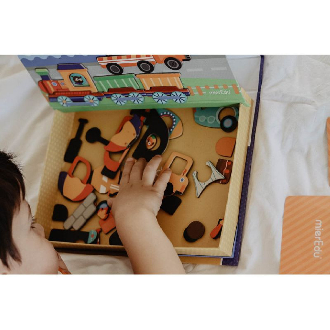 Μαγνητικό εκπαιδευτικό Puzzle Vehicles 00151 Mier Edu.