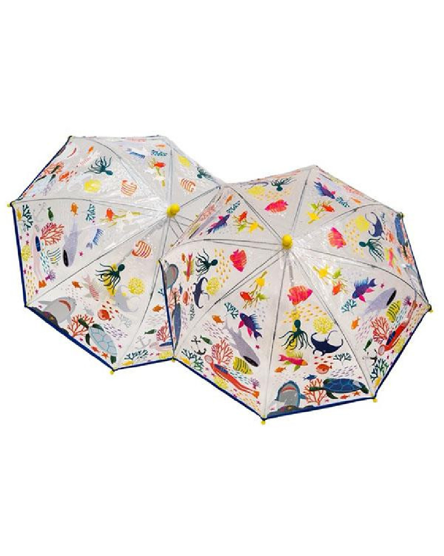 Διάφανη ομπρέλα που αλλάζει χρώμα Βυθός 45P6507 Floss & Rock