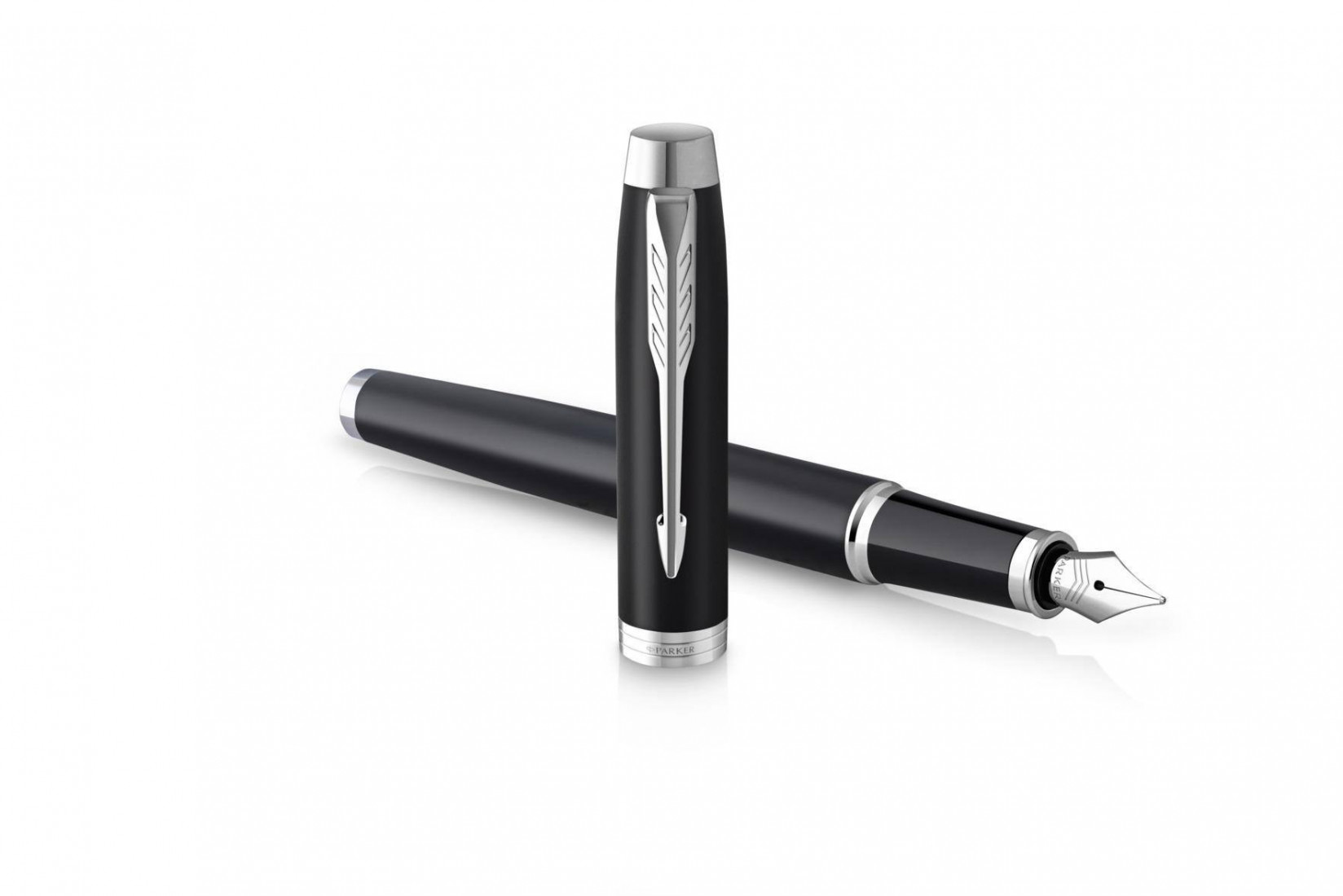Parker IM Essential Matte Black CT Set Fountain Pen and Ballpen