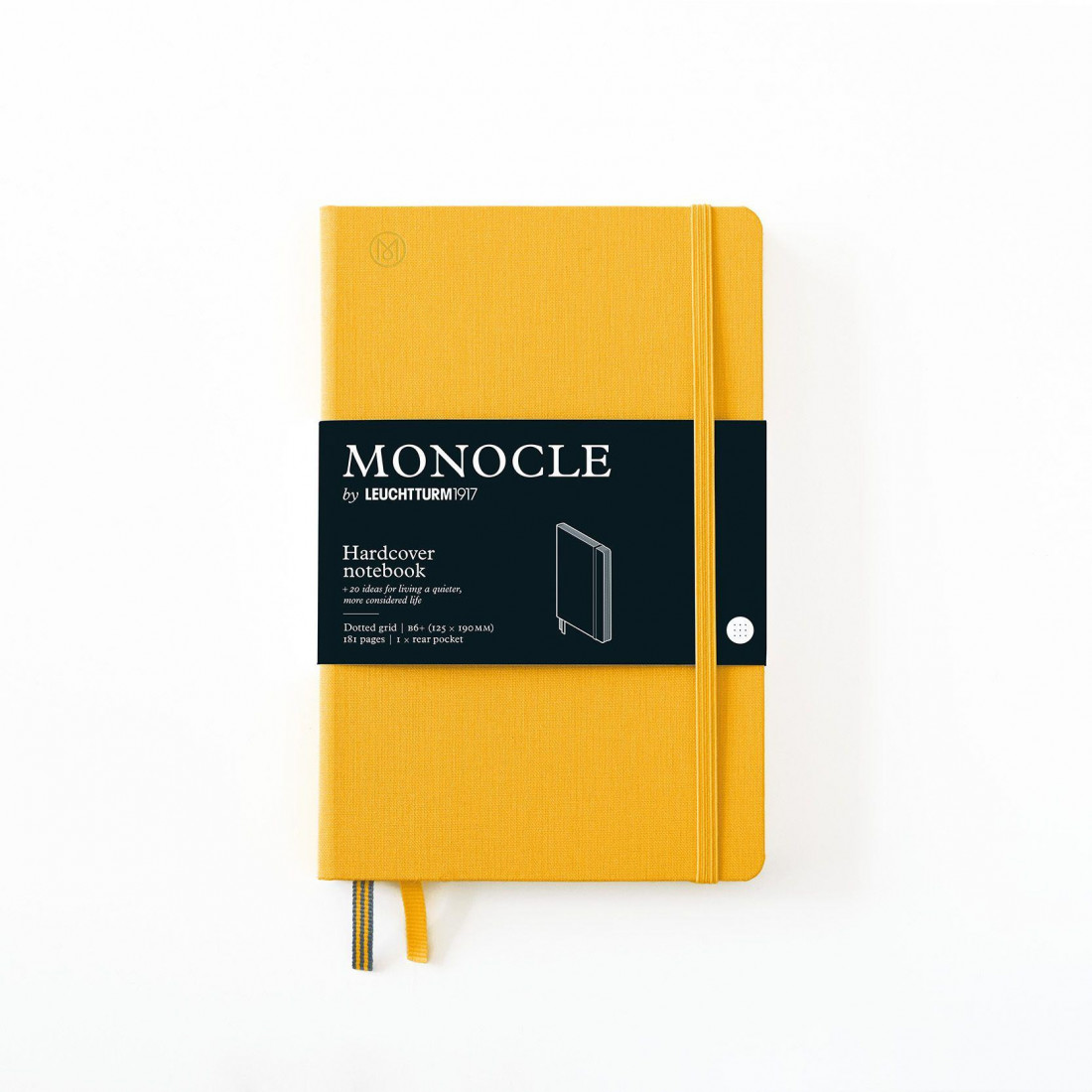 Leuchtturm 1917 hardcover notebook MONOCLE B6 plus Yellow