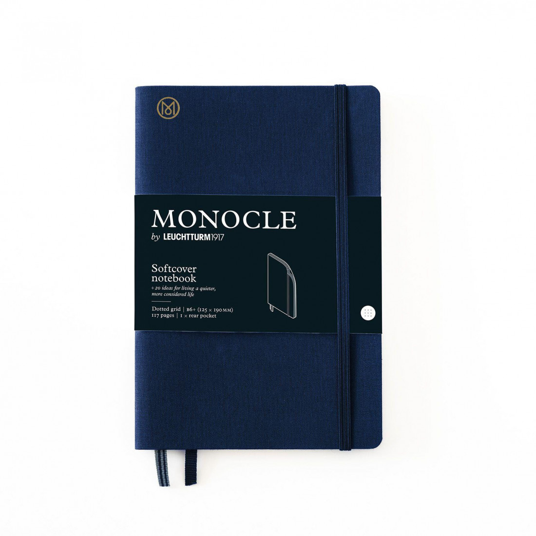 Leuchtturm 1917 softcover notebook MONOCLE AB plus Navy LE